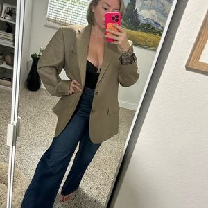 Oversized Vintage Oscar De La Renta Blazer